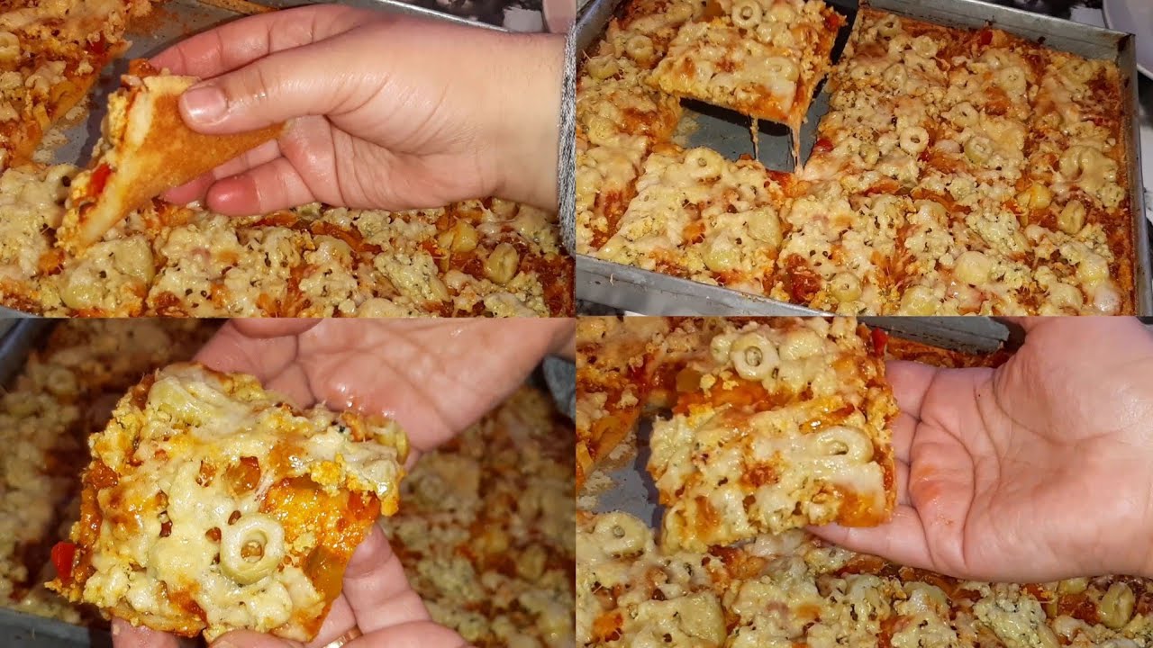 البيتزا السائلة بي 2 معلق فينو ألذ وأسرع بيتزا بدون عجن بدون دلك روعة😋