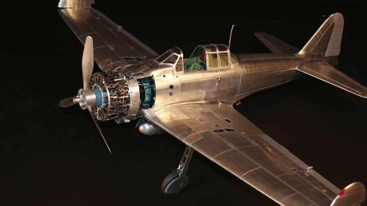 A6M2 Zero- Scratch Built Metal Model- Part Two