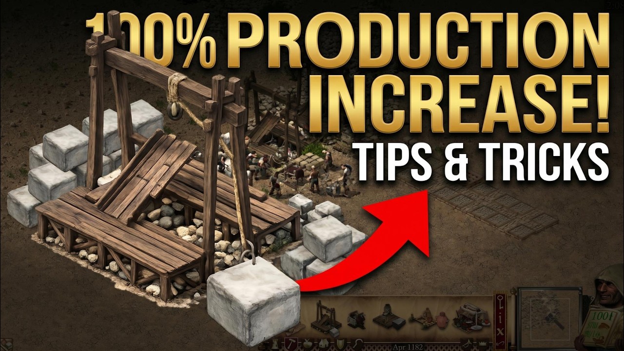 Увеличьте добычу камня на 100% | | Советы и хитрости Stronghold Crusader Definitive Edition