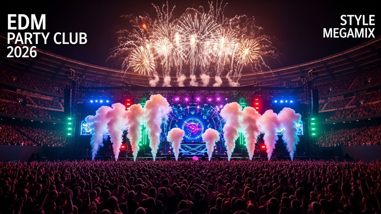 EDM Mega Mix 2026 – Eminem, Martin Garrix, Alan Walker, David Guetta | Ultimate Party Anthem