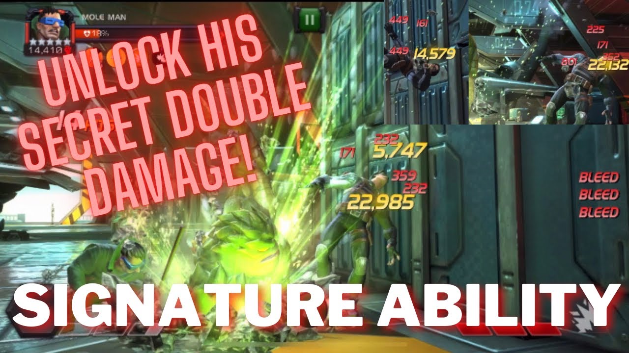 How To Unlock Mole Man’s True Damage Potential - Understanding His Sig Ability