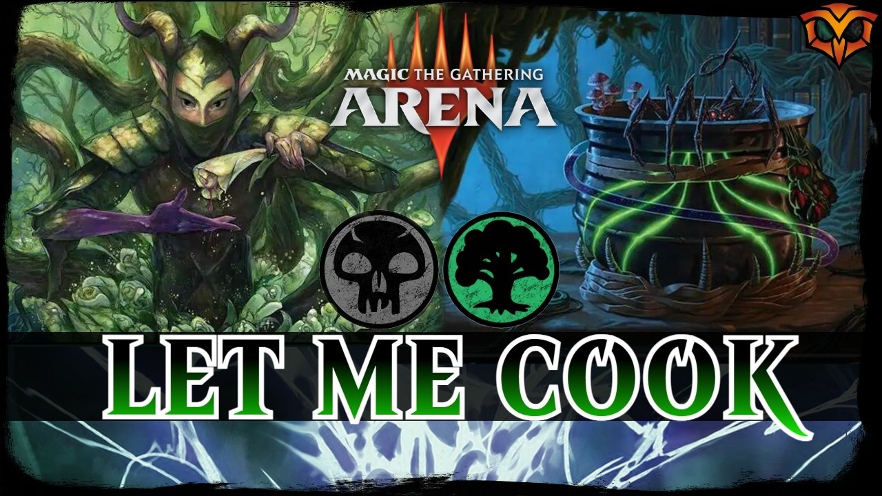 WITHERBLOOM CAULDRON | MTG Arena Golgari Life Drain + Gain STRIXHAVEN Standard Deck