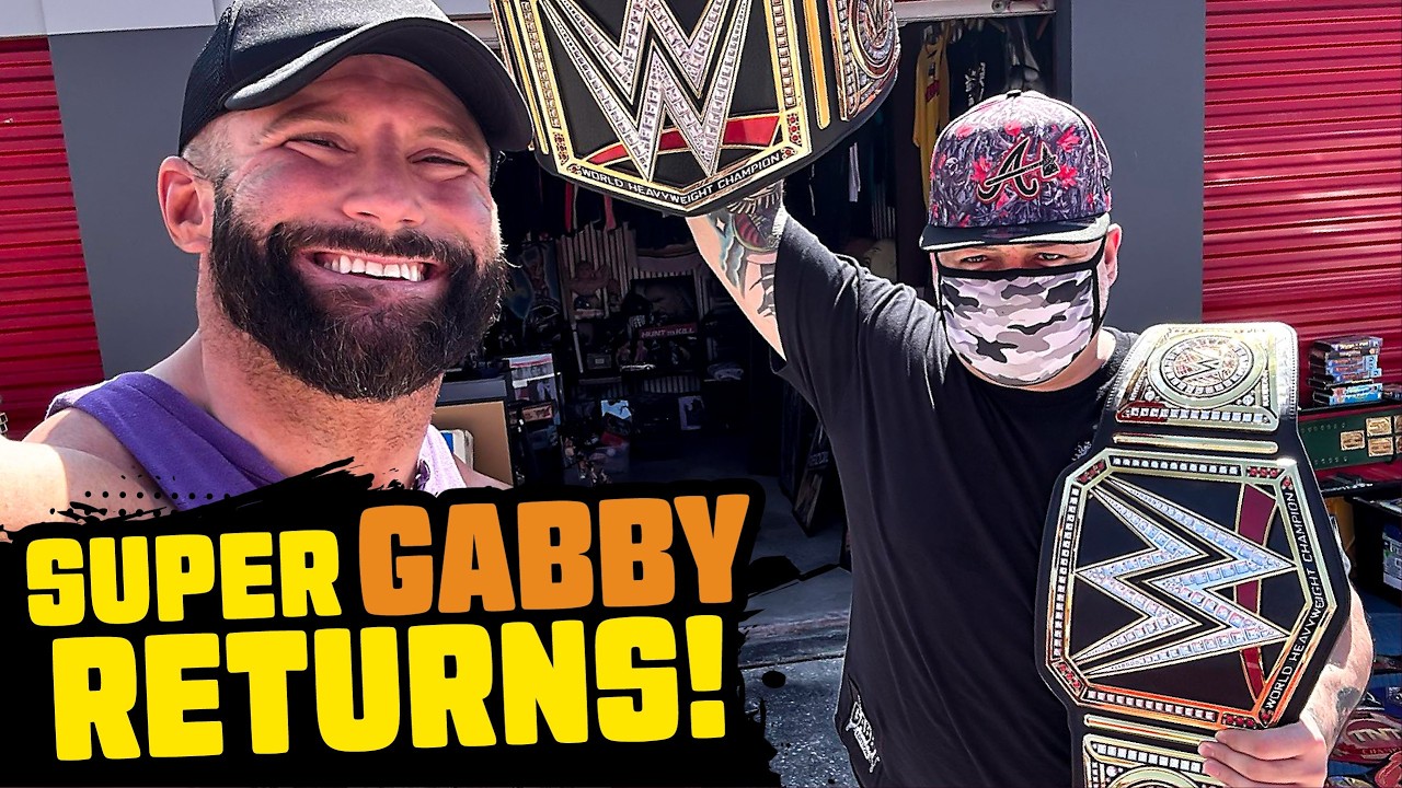 This Storage unit FULL of Wrestling Merch is WILD!