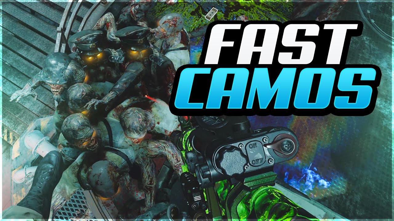 Cold War Zombies: INSANE SOLO CAMO GLITCH! (Die Maschine)