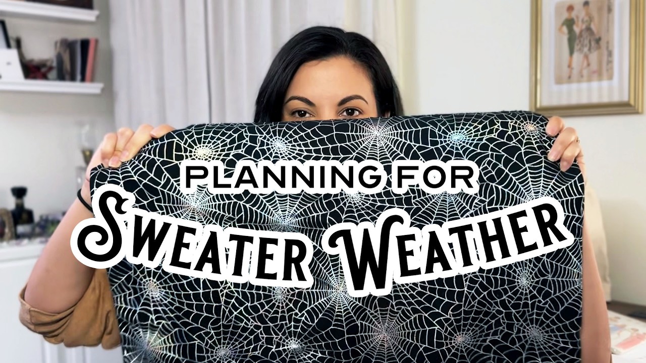 Vintage Pattern Haul & Fall Sewing Plans 🍂🕸️ | Fright Femme 2025 Sneak Peek for Halloween Season