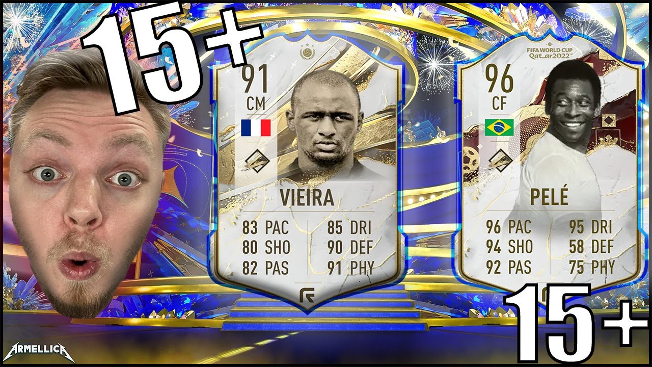 UNREAL 15x 88+ World Cup-Prime-Mid ICON PACKS!! Huge Pulls!!