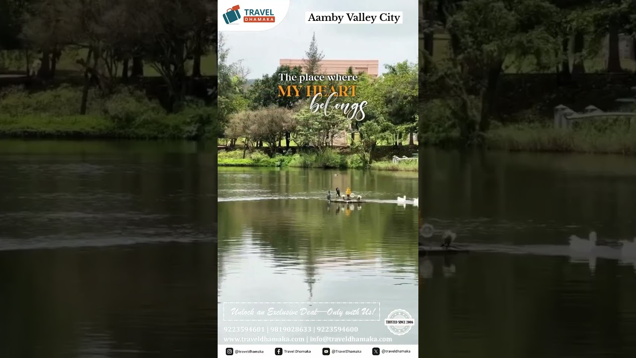 Aamby Valley Views 🌫️ | Book Your Luxury Tour Now! 🌳