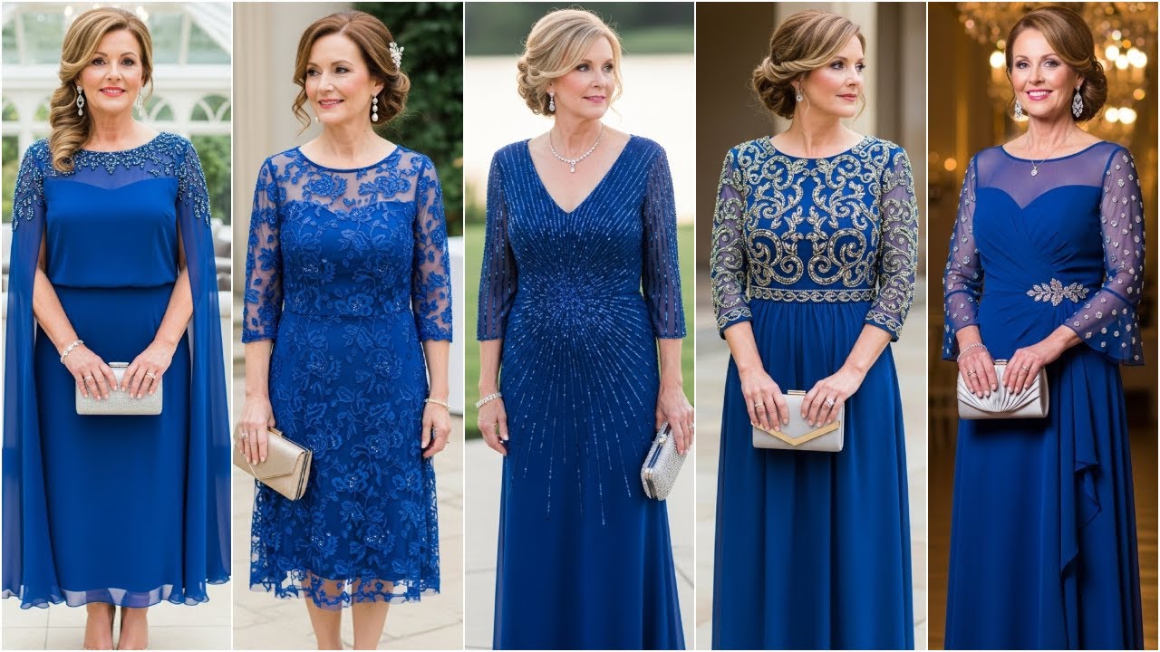 Royal Blue Mother of the Groom Dresses 2025 | Elegant Styles, Flattering Fits & Wedding Trends Guide