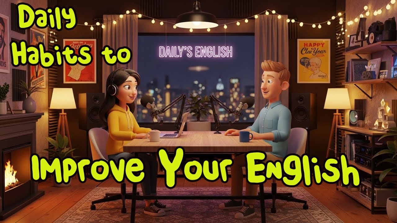 Daily Habits to Improve Your English | English Podcast 🎧