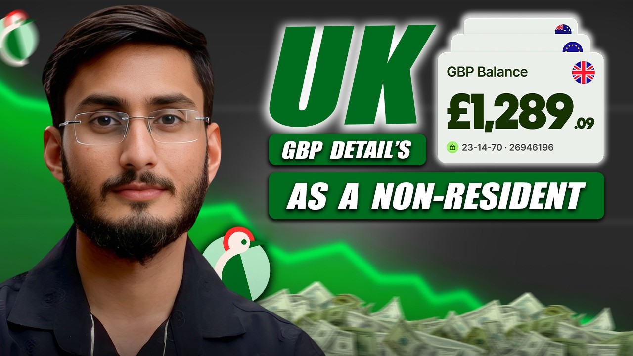 How to Open UK Business Account as a Non-Resident (2026) 🇬🇧 | GBP Bank Details Without UK Residency🔥