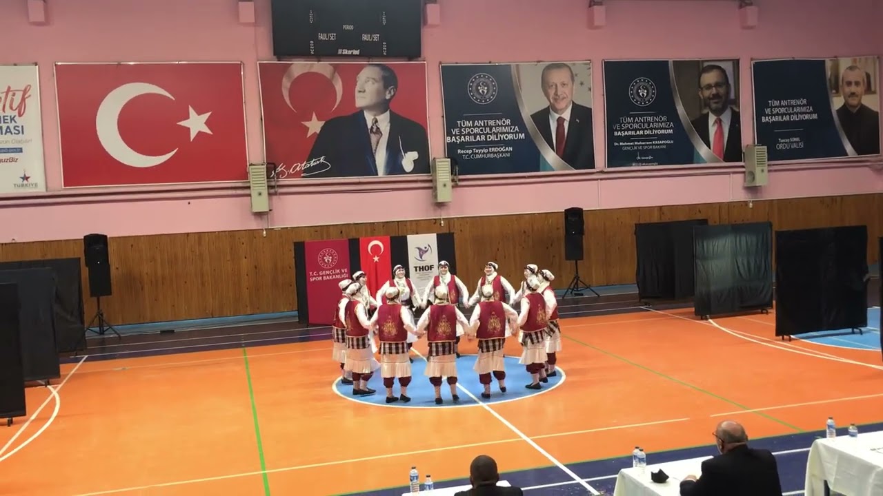 2022 Meb Halk Oyunları Ordu İl Yarışması - Ordu / Fatih Anadolu Lisesi - Gençler Düzenlemesiz-