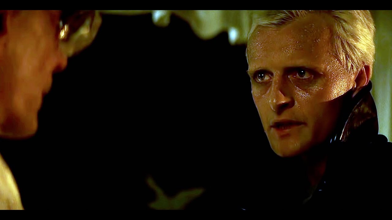Blade Runner (1982) Roy Batty and Eldon Tyrell exchange.
