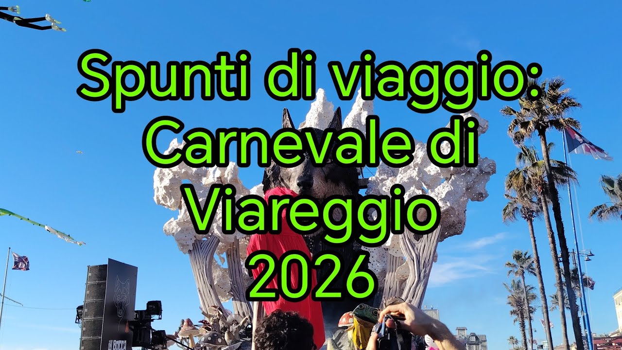 Carnevale di Viareggio 2026