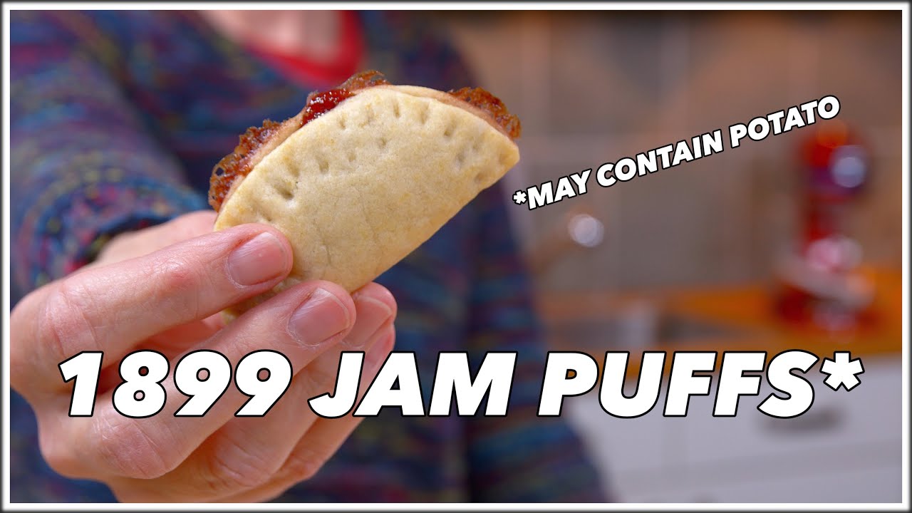 Jam Puffs Recipe From 1899 - Old Cookbook Show