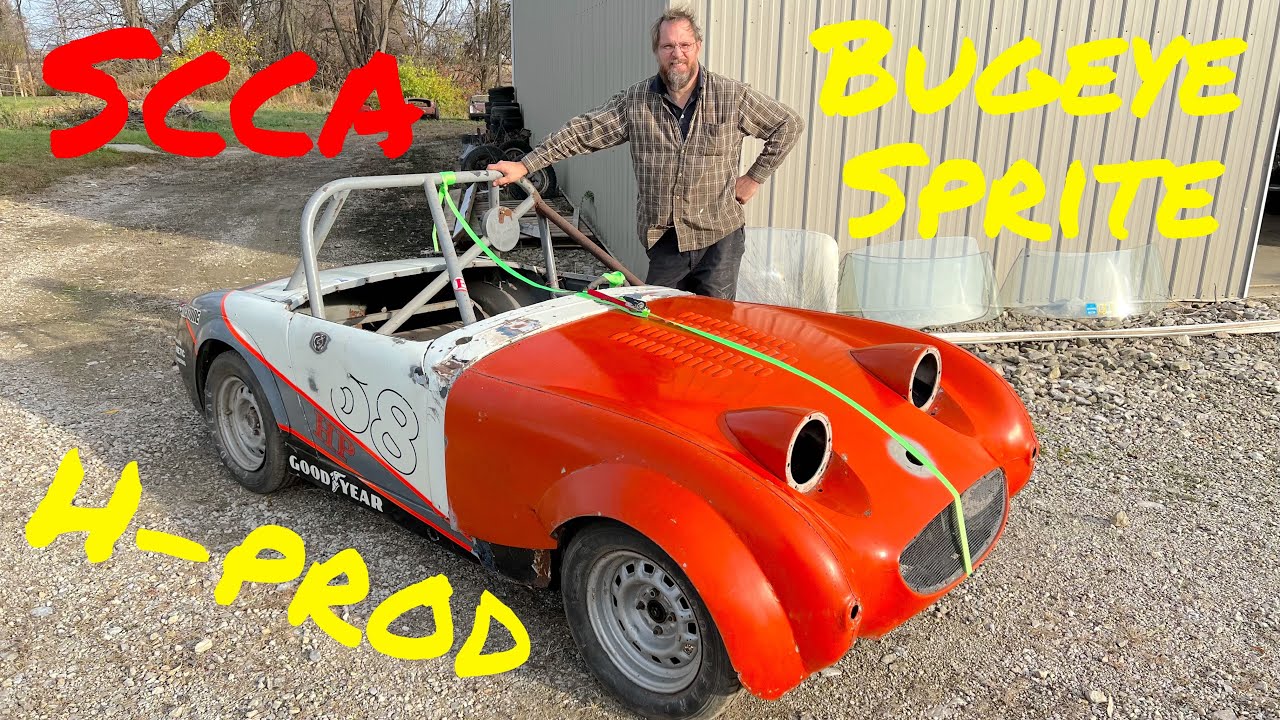 I bought an old Bugeye racecar !! Should I autocross it, Vintage race it, or take it back to H-Prod?