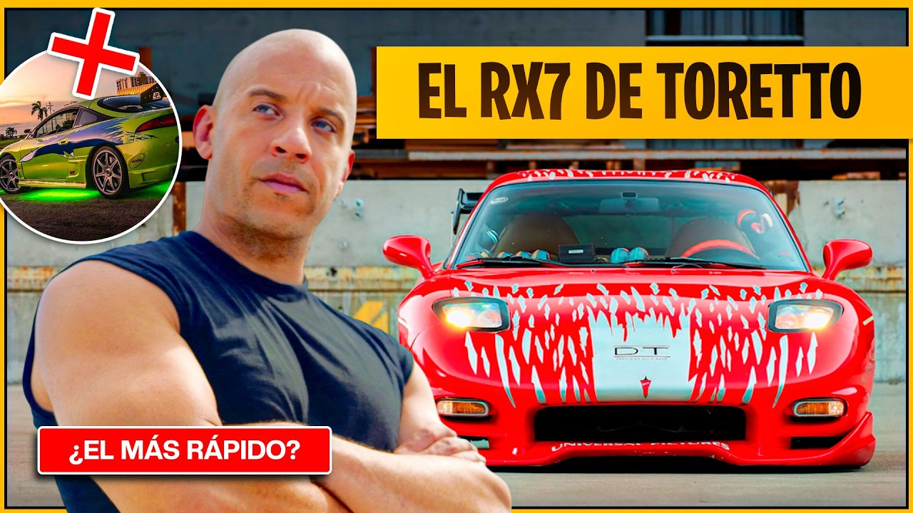 🔰LA VERDAD SOBRE EL MAZDA RX7 DE DOM TORETTO - RAPIDO Y FURIOSO. 