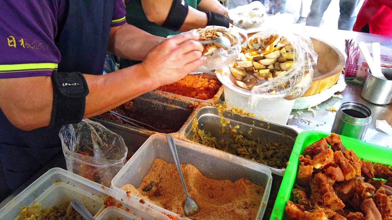 Самый продаваемый ресторан Rice Ball для завтрака на Тайване2