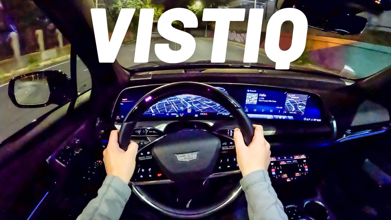 2026 Cadillac VISTIQ | POV Night Drive