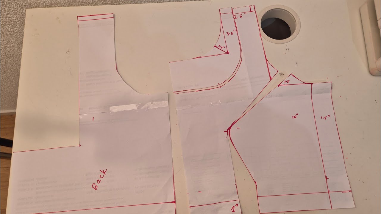 36 Size Boat Neck Princess Cut Blouse Drafting | Paper Cutting Step by Step | PJMOON Tailoring