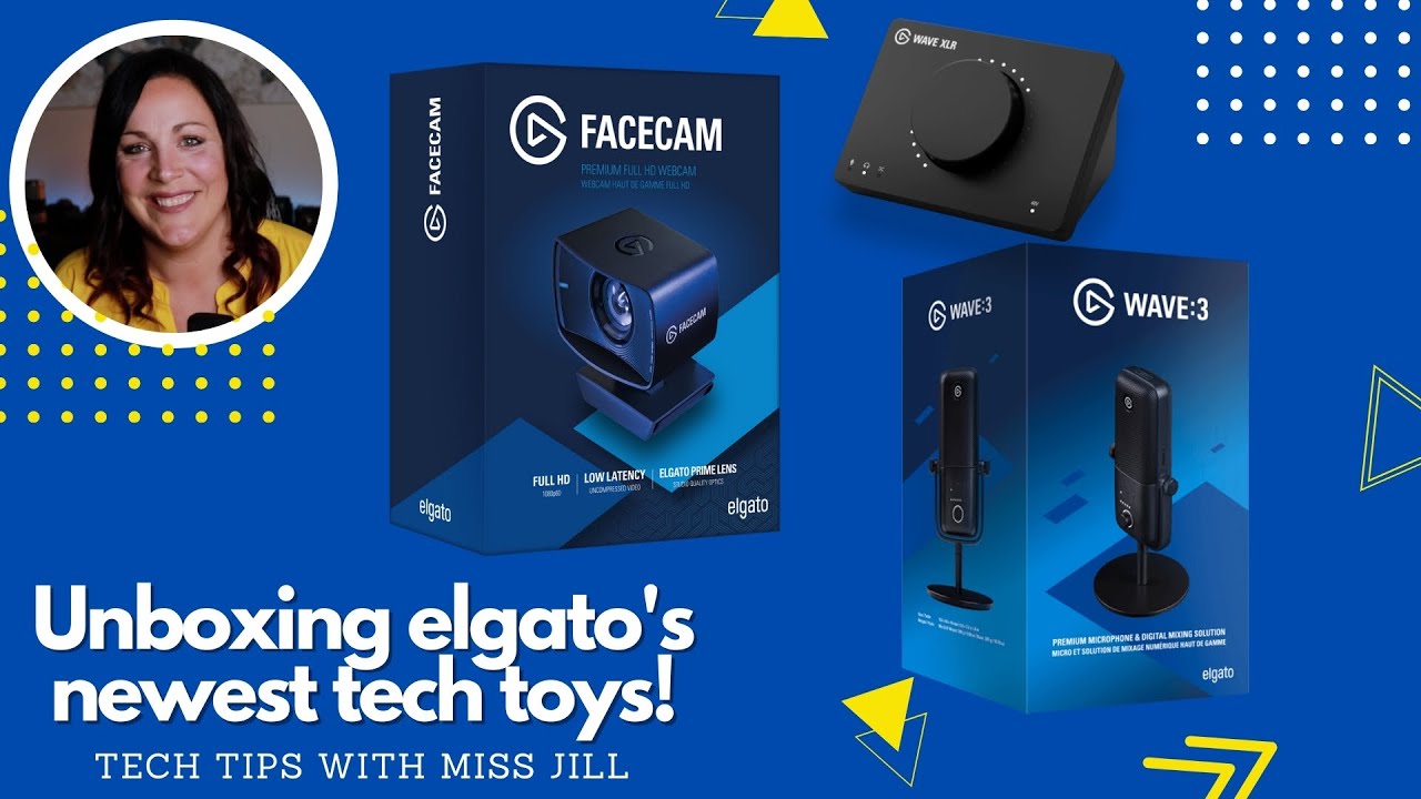 Unboxing and Reviewing ELGATO's NEWEST Products | Facecam, Wave 3 and more!
