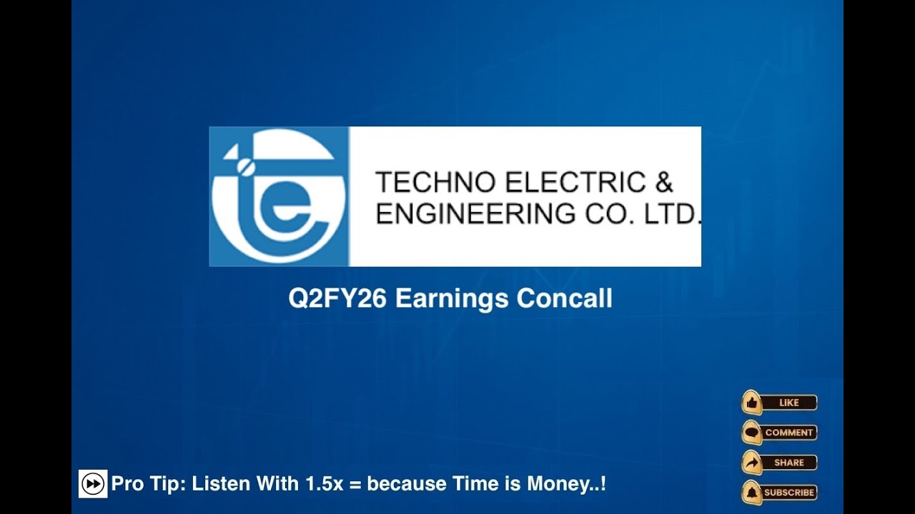Techno Electric & Engineering Q2FY26 Earnings Concall