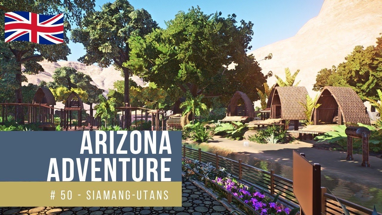 Arizona Adventure Park Ep. 50 | Siamang-Utans | Speed Build | Planet Zoo
