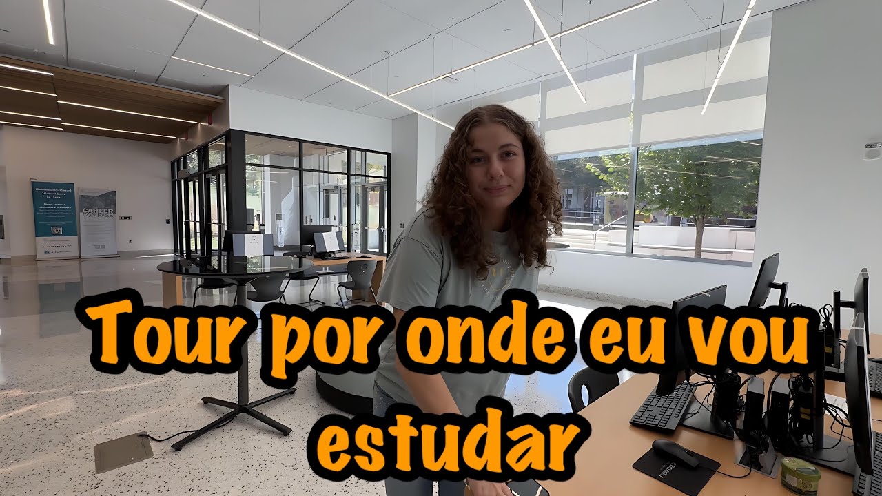 Tour por onde eu irei estudar na Carolina do Norte