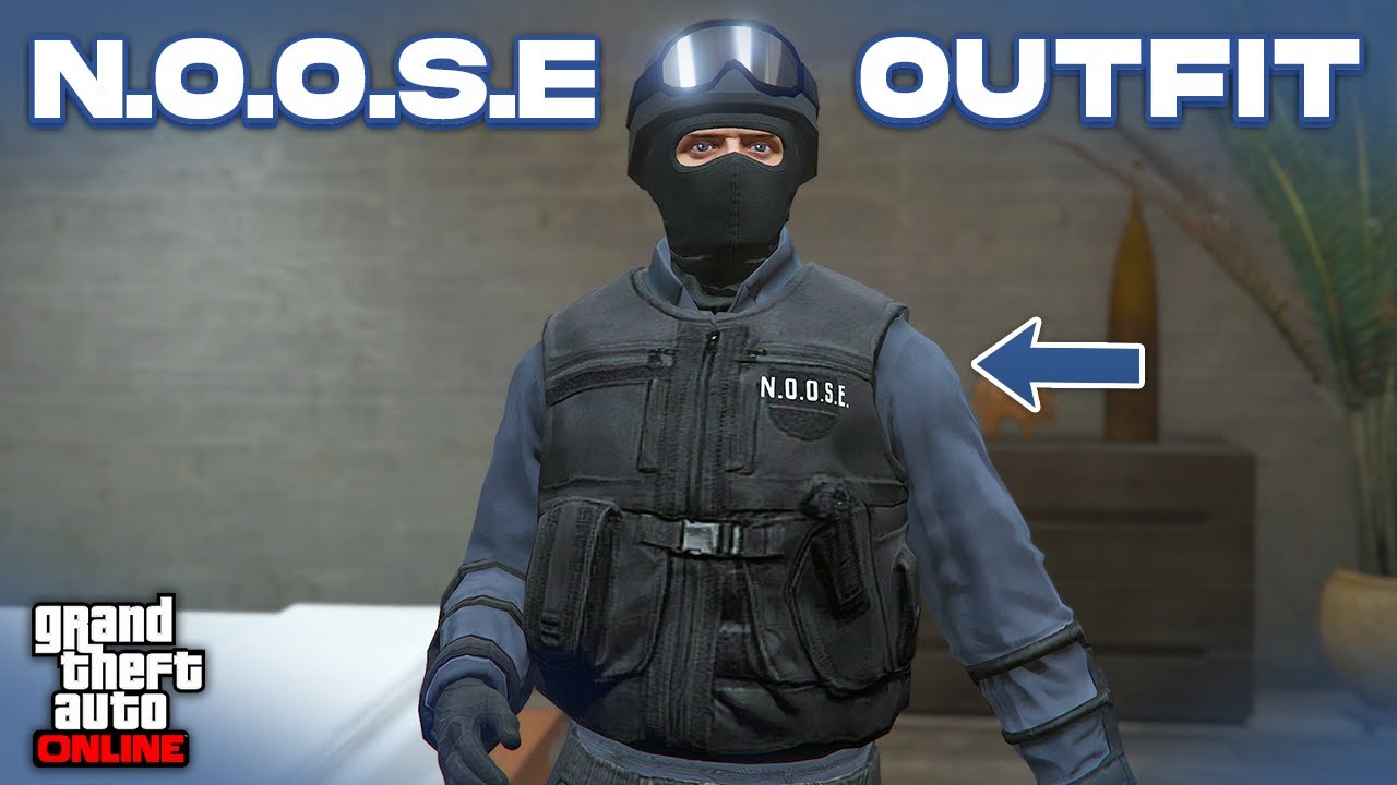Another Easy Way To Get The N.O.O.S.E Outfit In GTA 5 Online! (Rare SWAT Outfit Glitch)