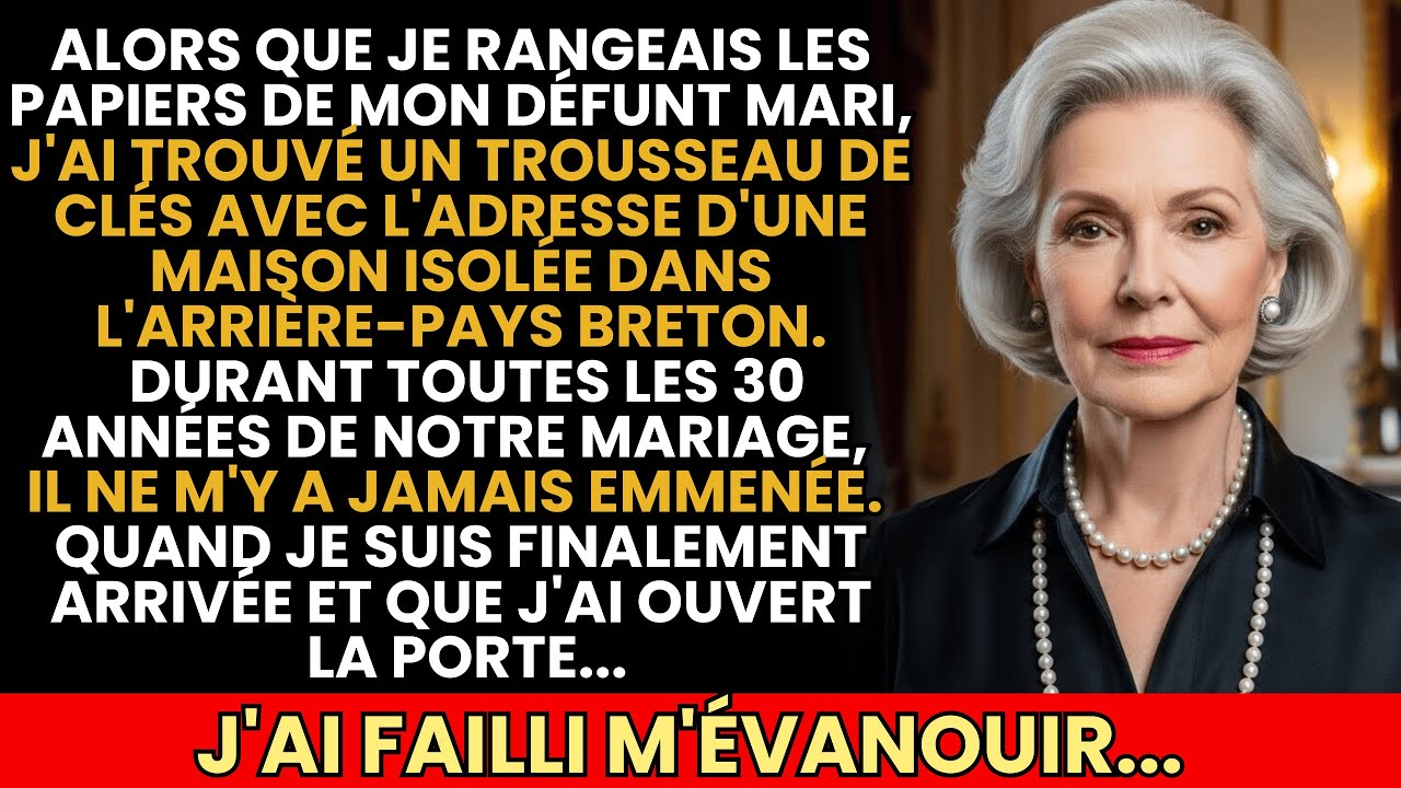 J’ai Trouvé Les Clés Secrètes De Mon Mari Décédé… Quand J’ai Ouvert La Porte, J’ai Failli M’évanouir