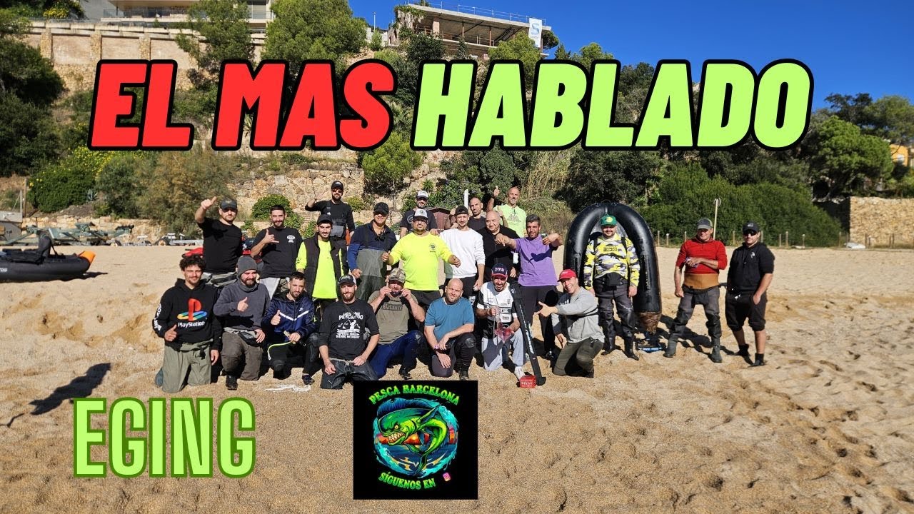 El Concurso de Eging del Que TODOS Hablan 🔥 ¡Pesca Barcelona se Sale!