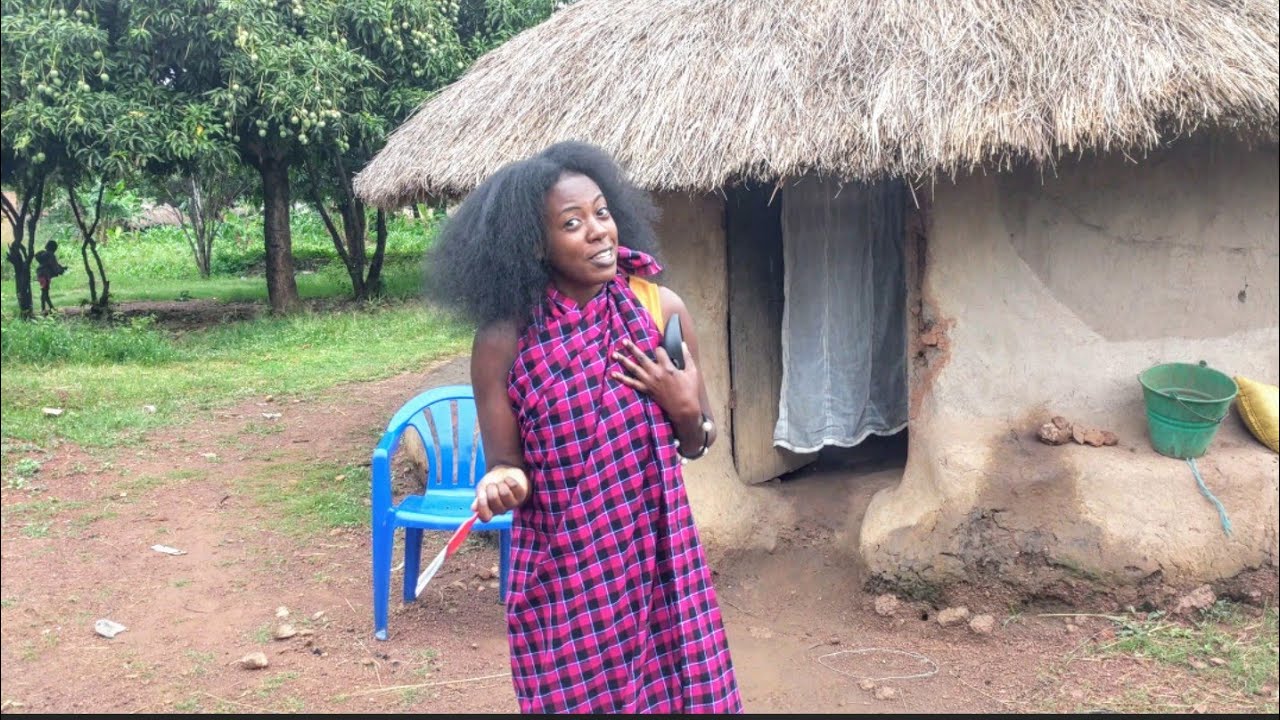Living in a Remote and Primitive Village in Africa|| Having Home Salon