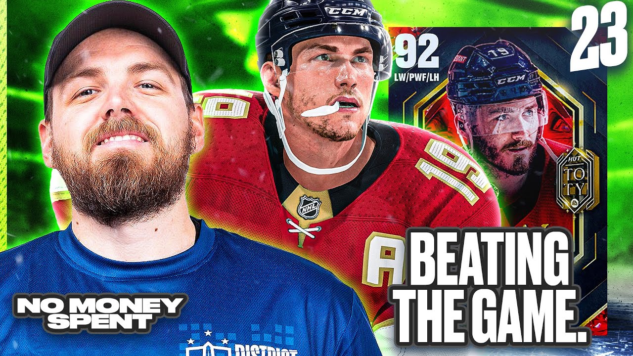 BEATING THE GAME. | NHL 24 HUT NO MONEY SPENT! EP 23