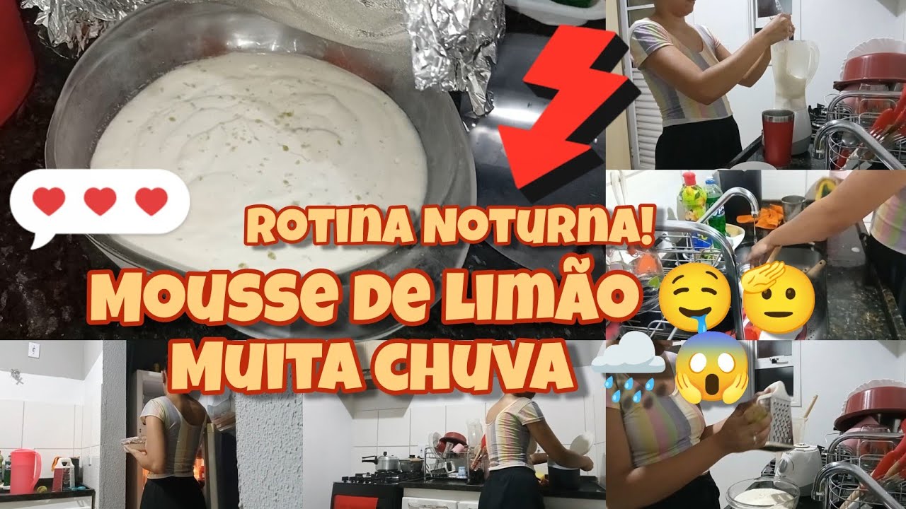CHUVA ABENÇOADA POR AQUI - ROTINA DE CASA & MOUSSE DE LIMÃO #vlog 