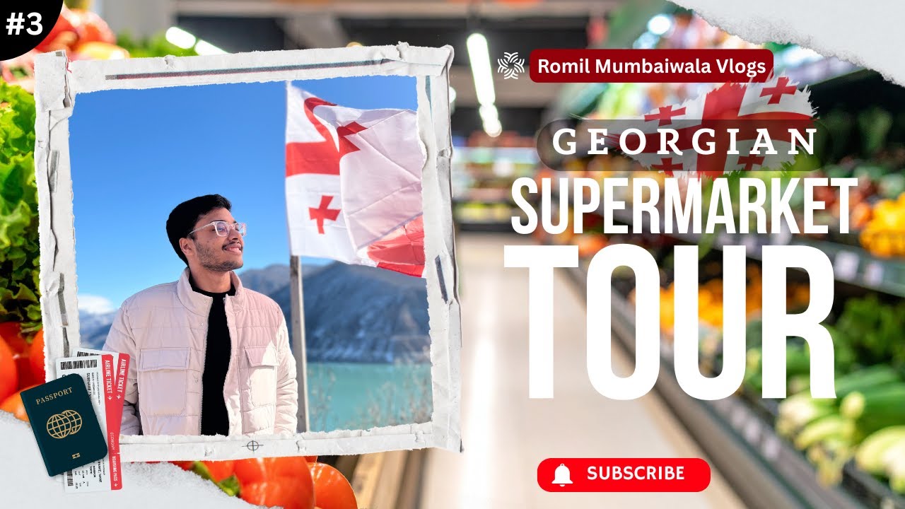Supermarket Tour in Tbilisi, Georgia | Shopping in Georgia | Nikora | MBBS Abroad | DTMU