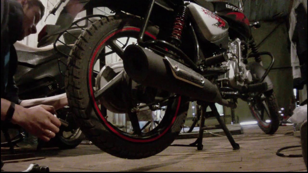 Замена камеры На Bajaj boxer 125