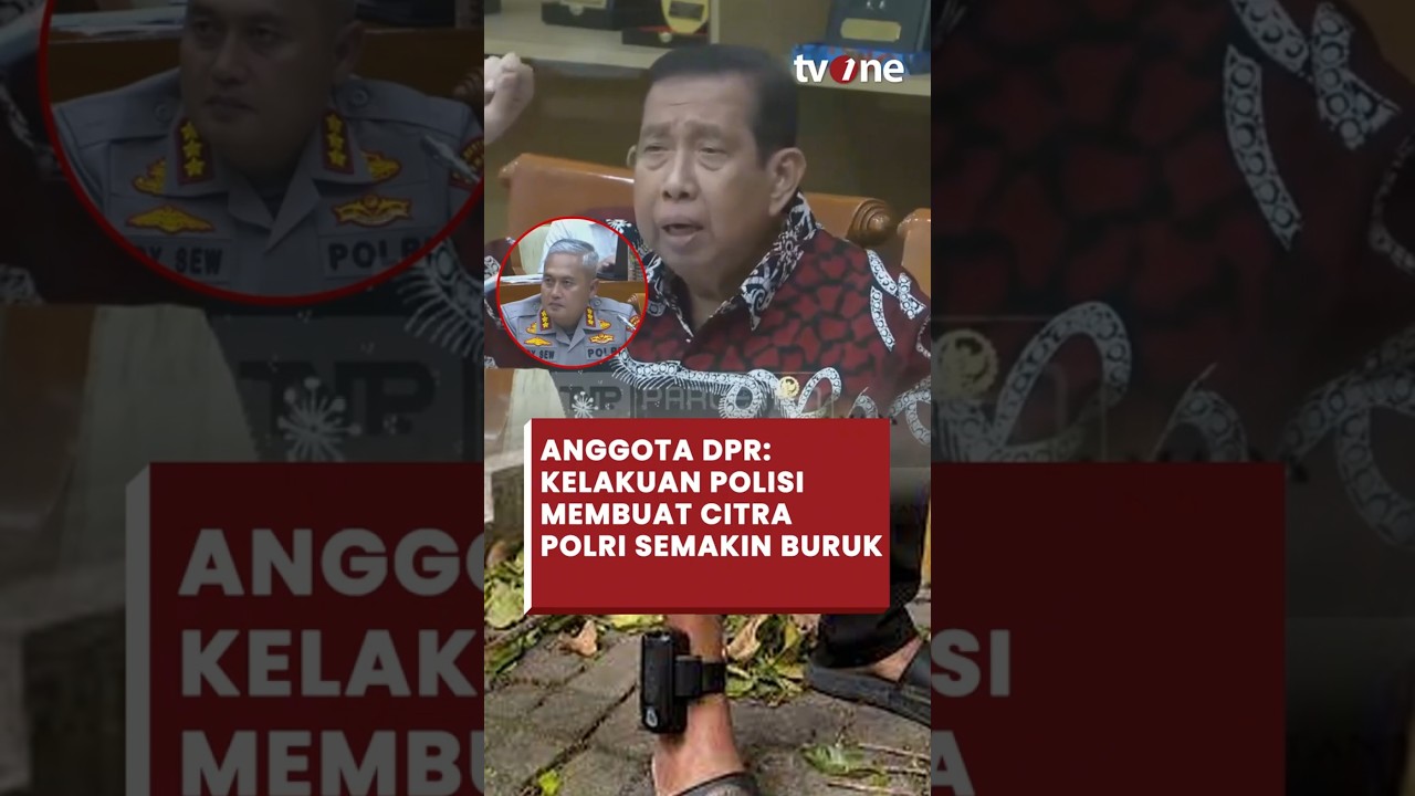 Marah ke Kapolres Sleman, Anggota DPR Singgung Reformasi Polri #polri #polisi #pencuri #dprri