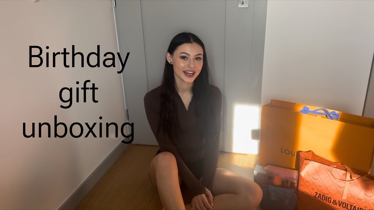 Mini vlog: unboxing my birthday gifts 🎁 | LV, APM Monaco
