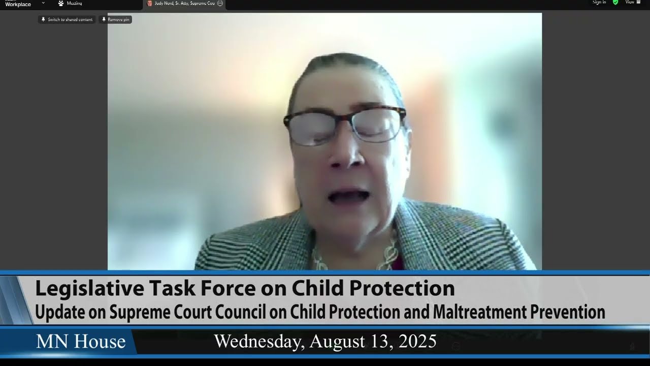 Legislative Task Force on Child Protection   8/13/25