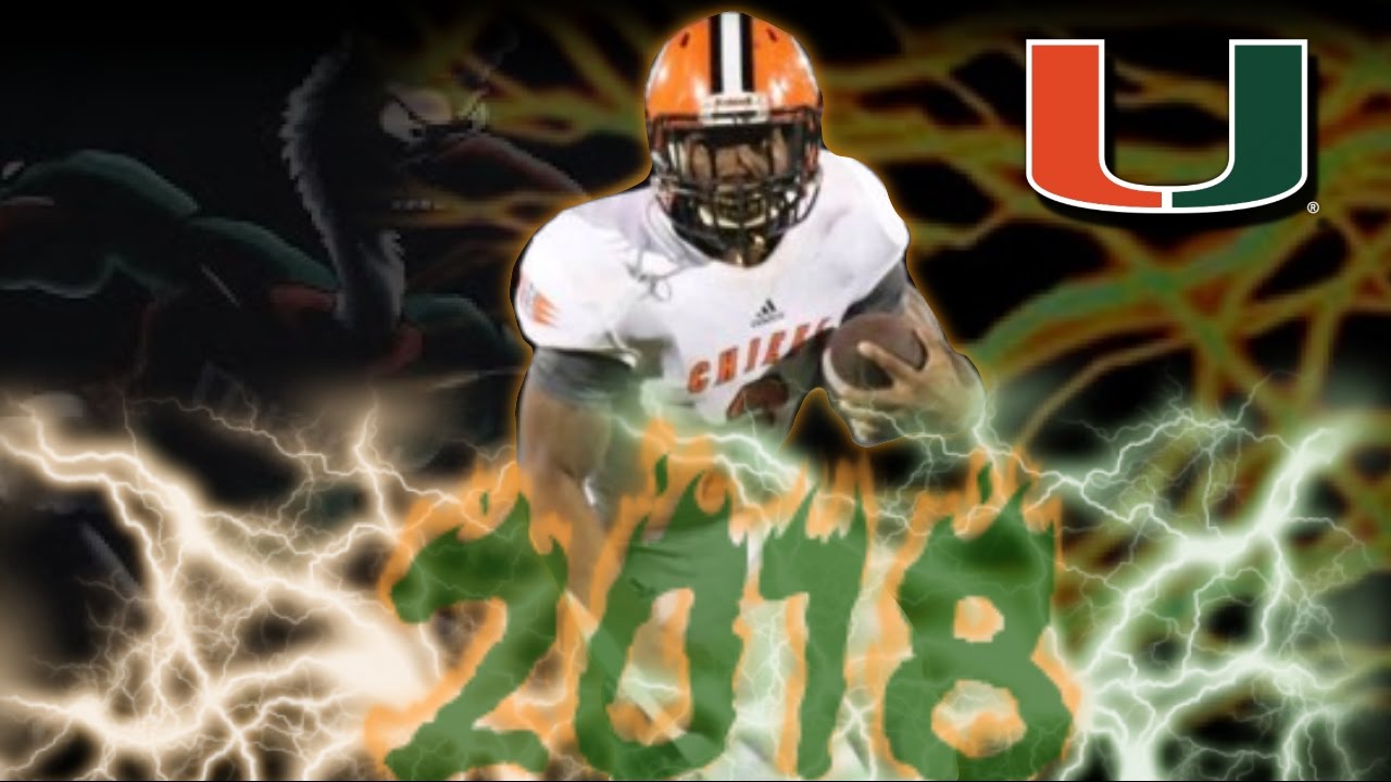 Camron Davis '18 - Next Great RB For University of Miami