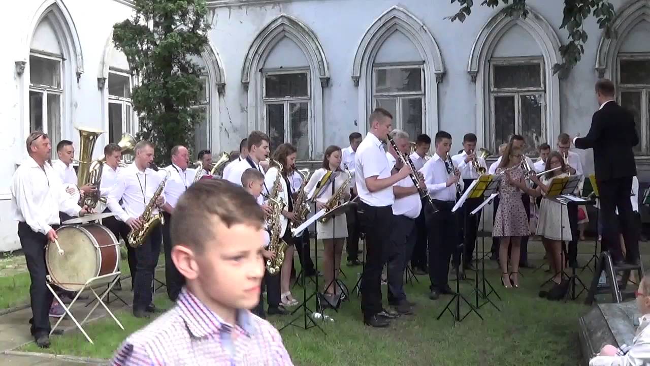 Most na rzece Kwaj - Orkiestra Dęta Kościoła Starokatolickiego Mariawitów w Lipce