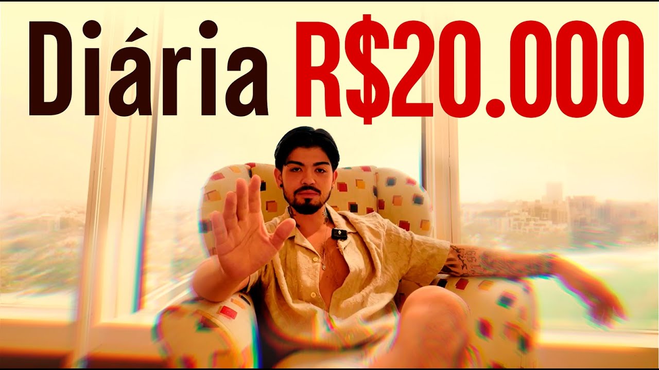 Como é se Hospedar no Hotel Mais Luxuoso do Planeta (ÚNICO 7 ESTRELAS)