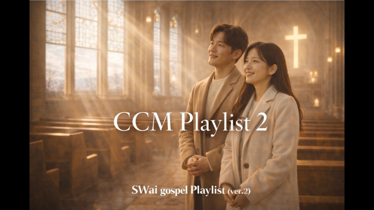 [Playlist] 🙏 들으면 마음이 따뜻해지는 CCM Playlist 2 | 위로와 은혜, 성령 충만 찬양 모음 | SWai gospel Playlist (ver.2)