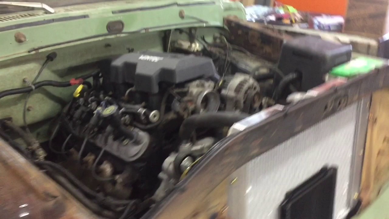 1971 Ford F100 LS Swap First Startup