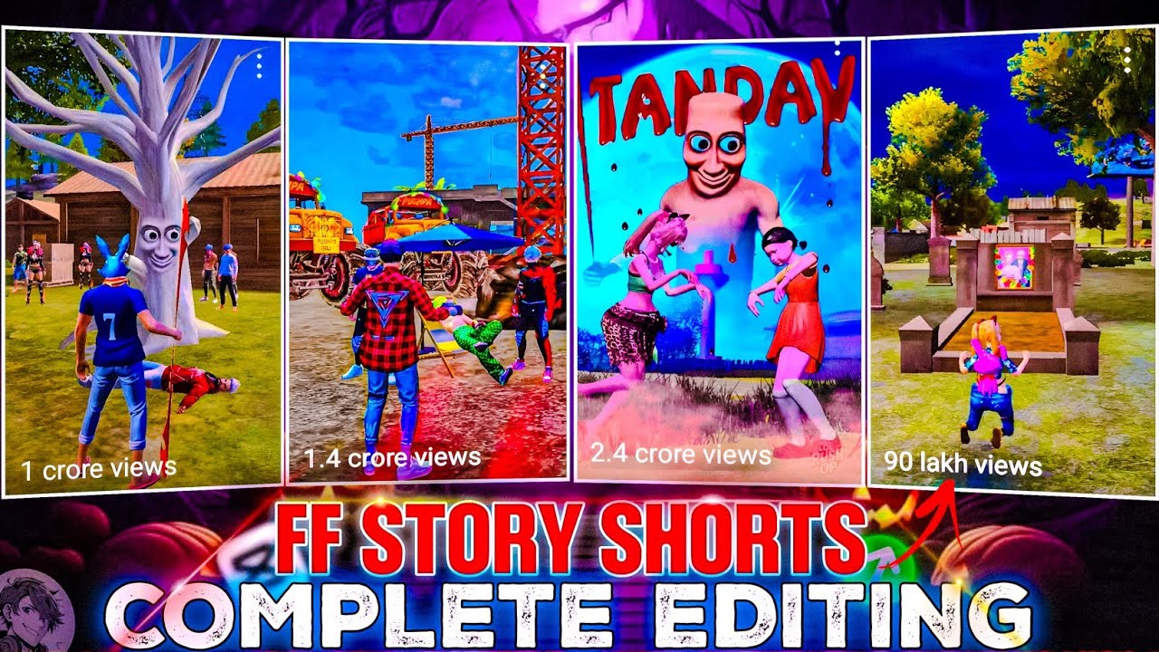 How To Edit👆Freefire Story Video🤔Like @lolrushop 