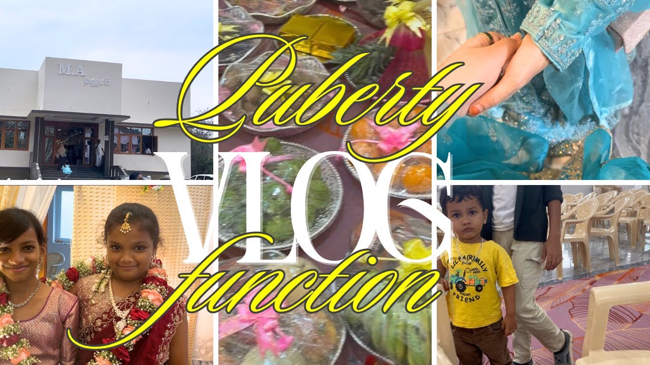 Puberty function mini vlog | mixed frames 