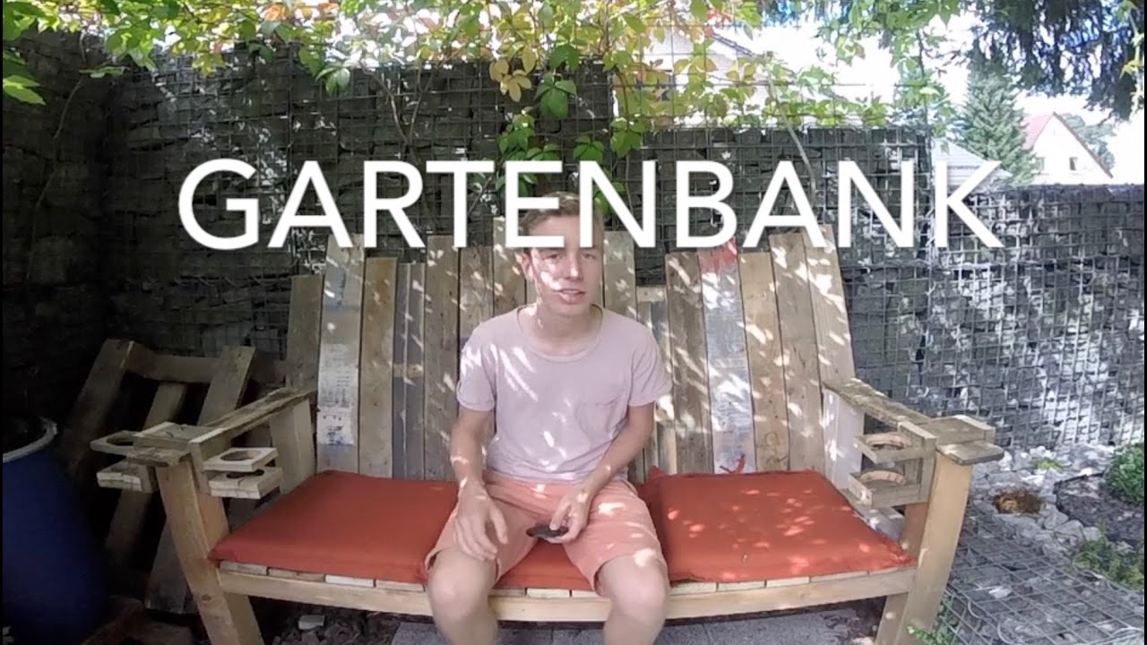Gartenbank bauen - Hannes Riedel - Der Heimhandwerker!