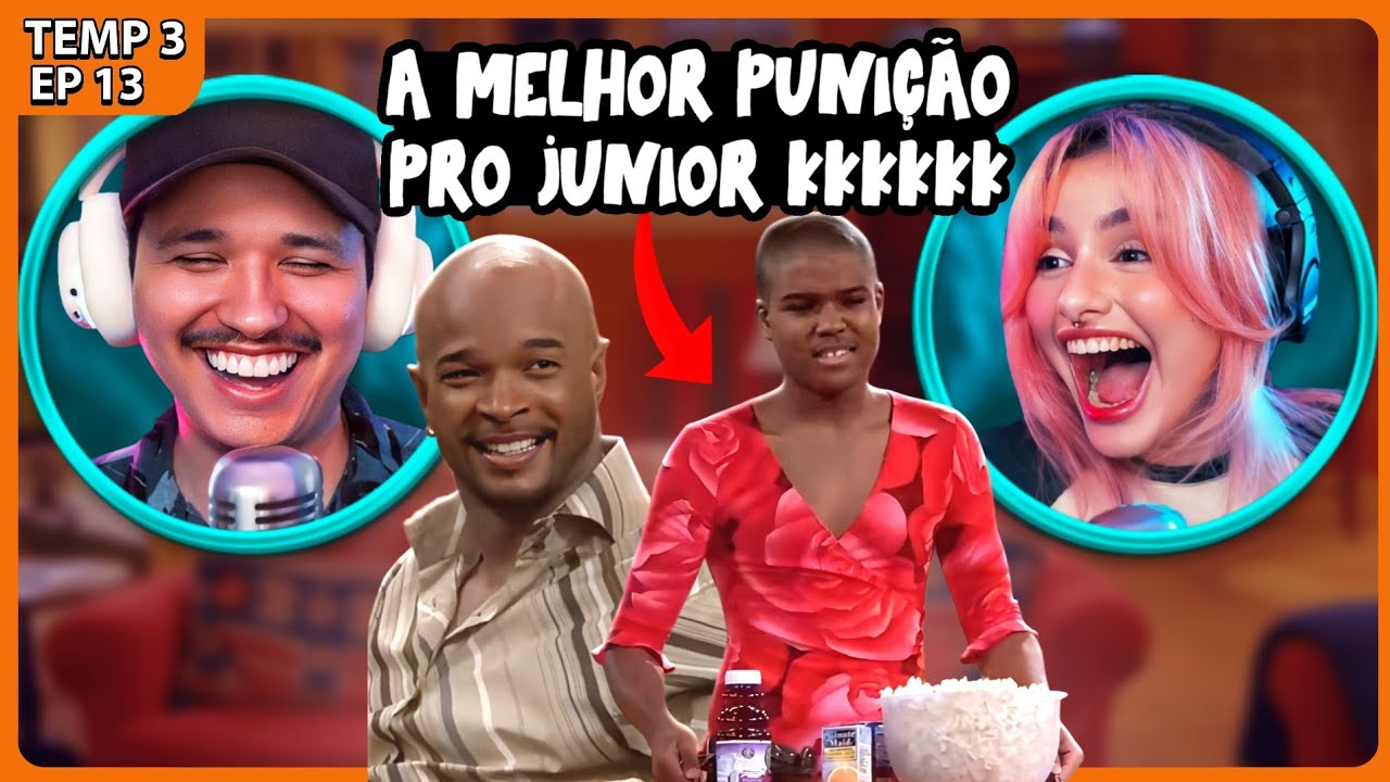 JUNIOR VACILOU FEIO (E FOI PUNIDO KKKKKK) | EU, A PATROA E AS CRIANÇAS - T03EP13