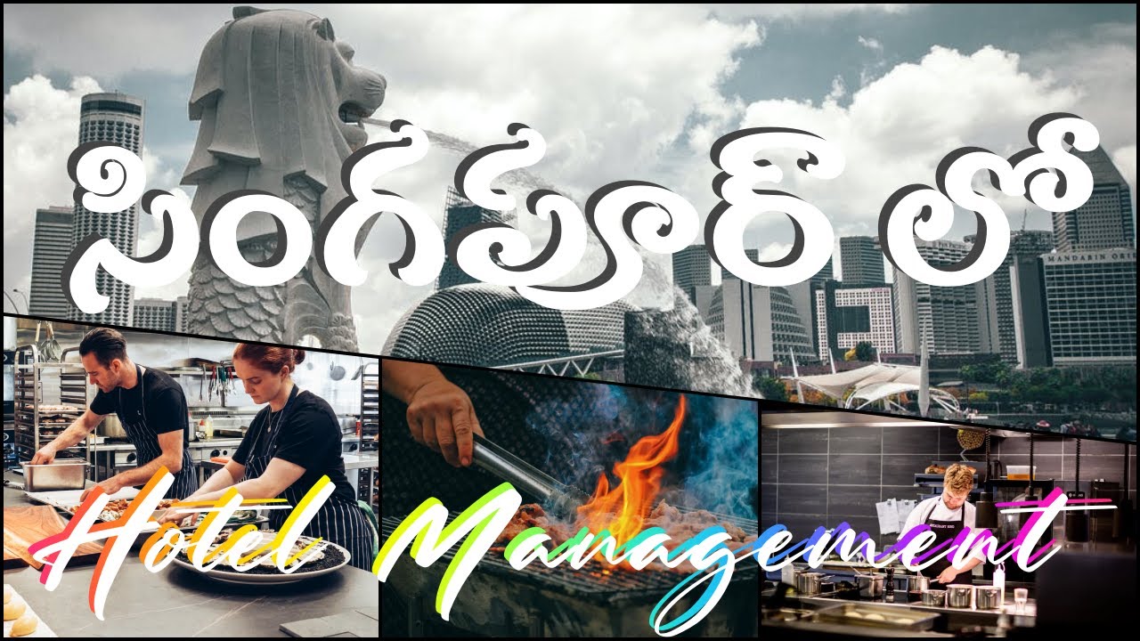 Singapore Hotel Management Course Details |Telugu Vlogs | Satish Abroad Jobs & Vlogs