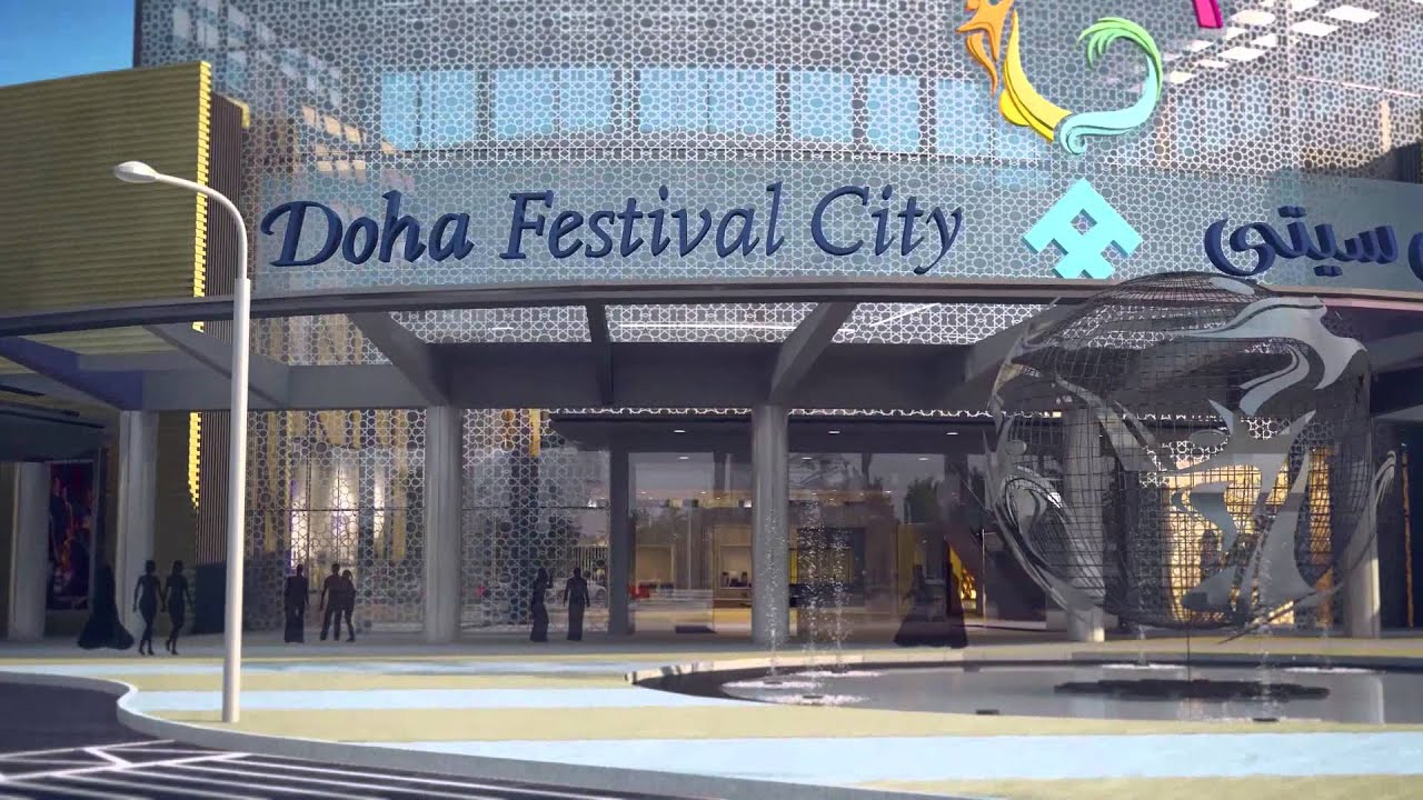 Doha Festival City - Mall Fly Through