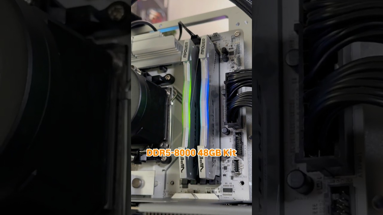 Viper Gaming x MPOWER 😍🔥 check out these super fast DDR5-8000 48GB memory kits @PatriotViper
